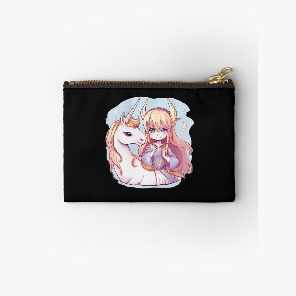Artikelvorschau, Einhorn schweben lustig süß Anime entworfen und verkauft von deymstyle.