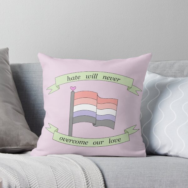 Item preview, "hate will never overcome our love" cupioromantic pride flag  designed and sold by frankiesmonster.