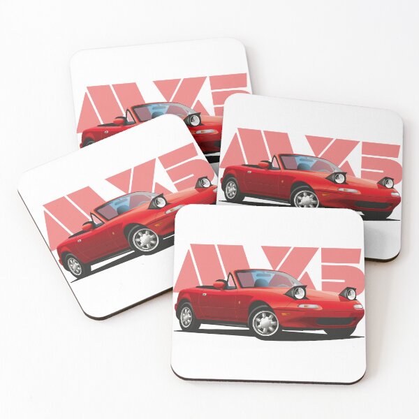 Item preview, MX5 Classic 90s Pop-Up Headlight Roadster designed and sold by Ride & Relive.