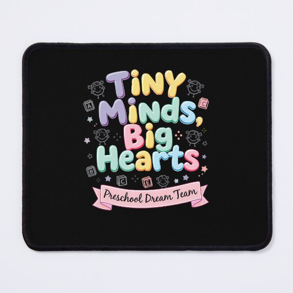 Item preview, Tiny Minds, Big Hearts Preschool Dream Team designed and sold by AI-volution.