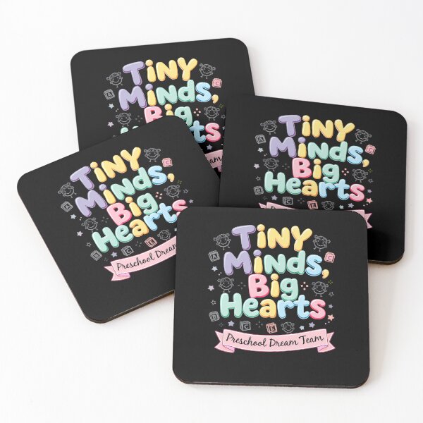 Item preview, Tiny Minds, Big Hearts Preschool Dream Team   designed and sold by AI-volution.