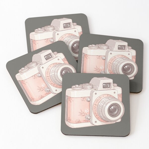 Item preview, vintage camera with flower designed and sold by obinsuma.