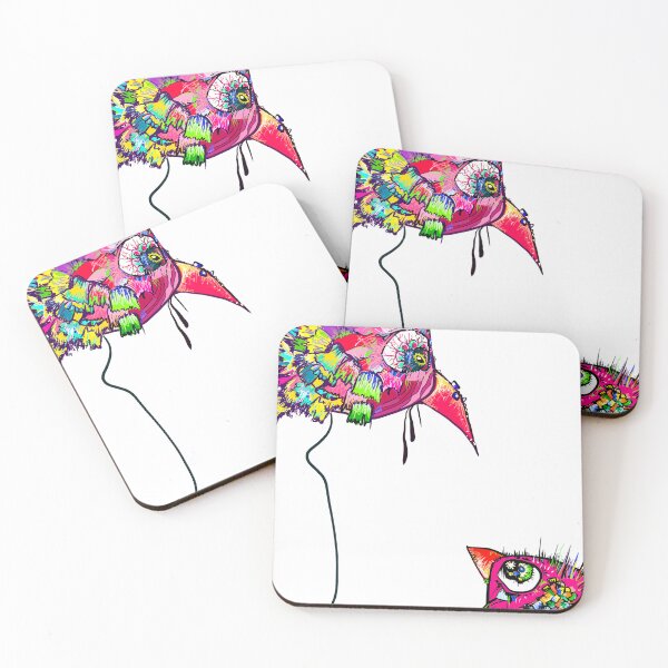 Item preview, Pink birds designed and sold by Artisbetterthan.
