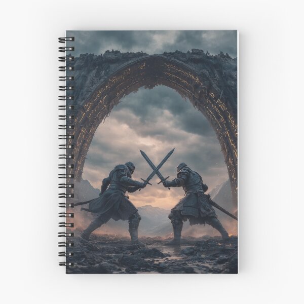 Item preview, Duel Beneath the Bone Bridge designed and sold by Rtymer.