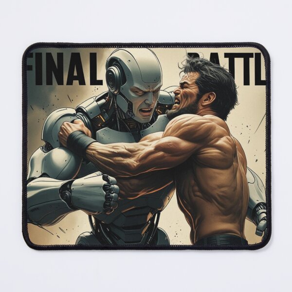 Item preview, Final Battle – Man vs. AI Robot Showdown designed and sold by smitke.