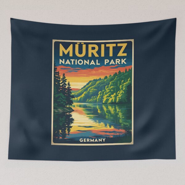 Item preview, Müritz National Park designed and sold by GoodOldVintage.