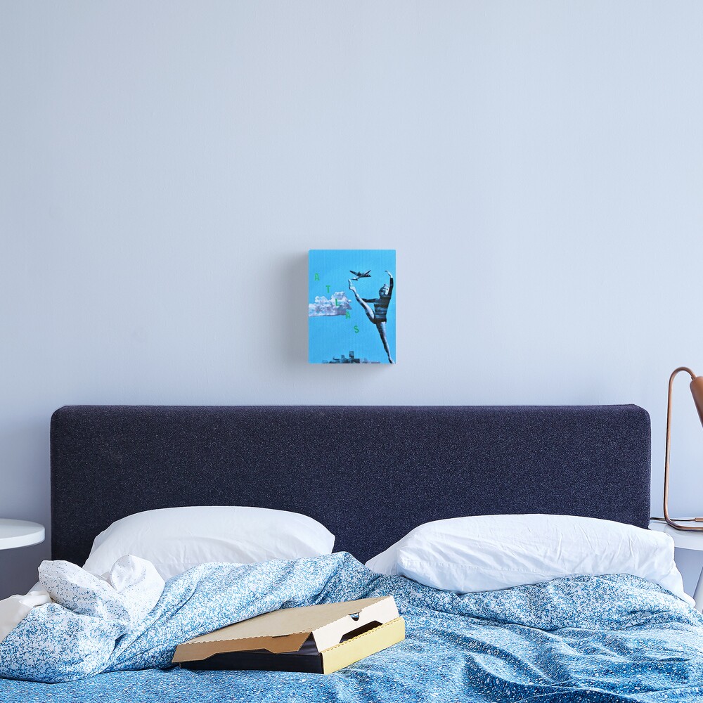Item preview, Canvas Print designed and sold by royalblewitup.