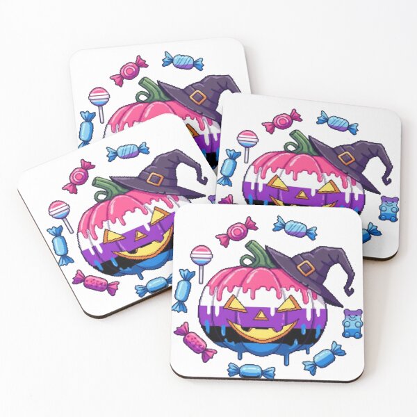 Item preview, Pumpkin genderfluid "Spooky pride" designed and sold by veejiras.