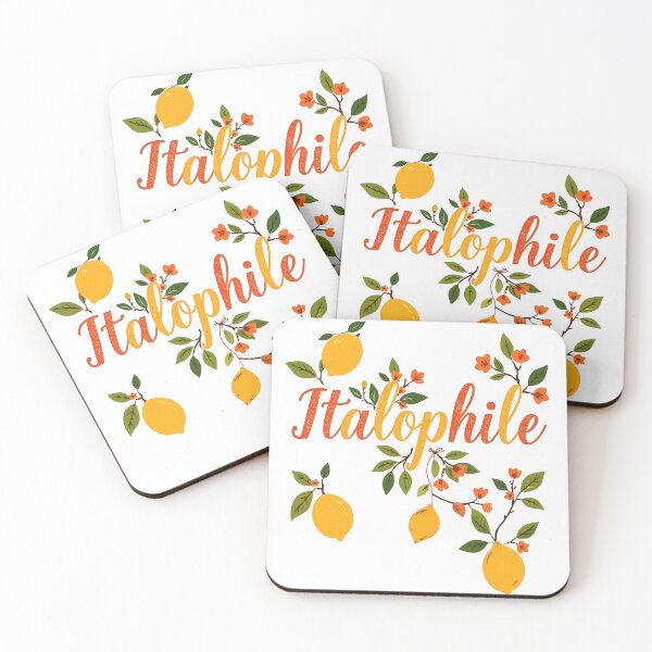 Item preview, Italophile Lemon Design – Italian Citrus Theme with Bright Mediterranean Colors designed and sold by EmeraldeaArt.