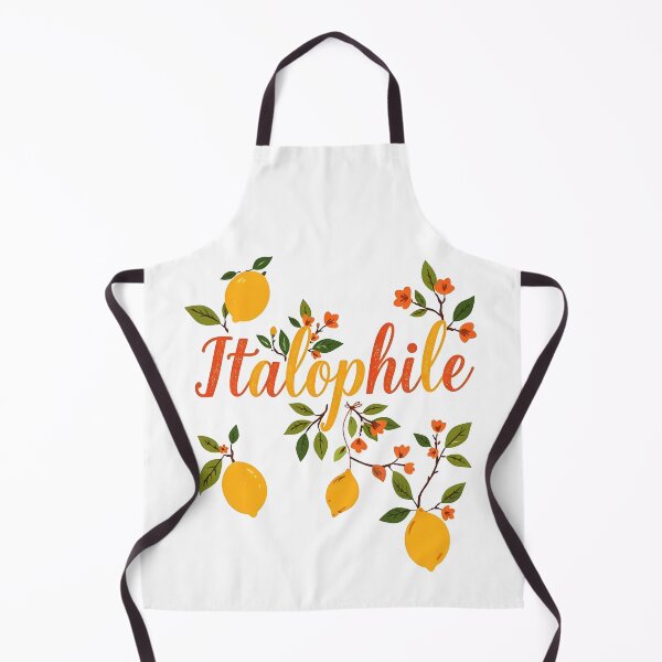 Item preview, Italophile Lemon Design – Italian Citrus Theme with Bright Mediterranean Colors designed and sold by EmeraldeaArt.