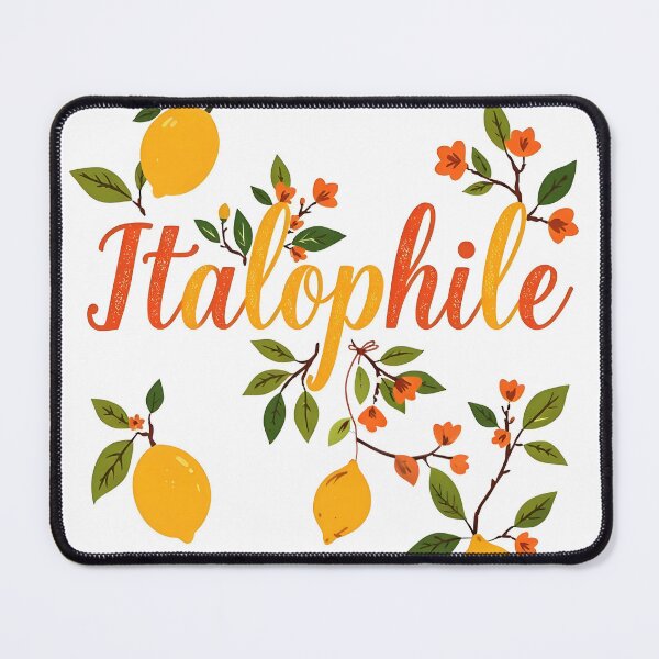 Item preview, Italophile Lemon Design – Italian Citrus Theme with Bright Mediterranean Colors designed and sold by EmeraldeaArt.