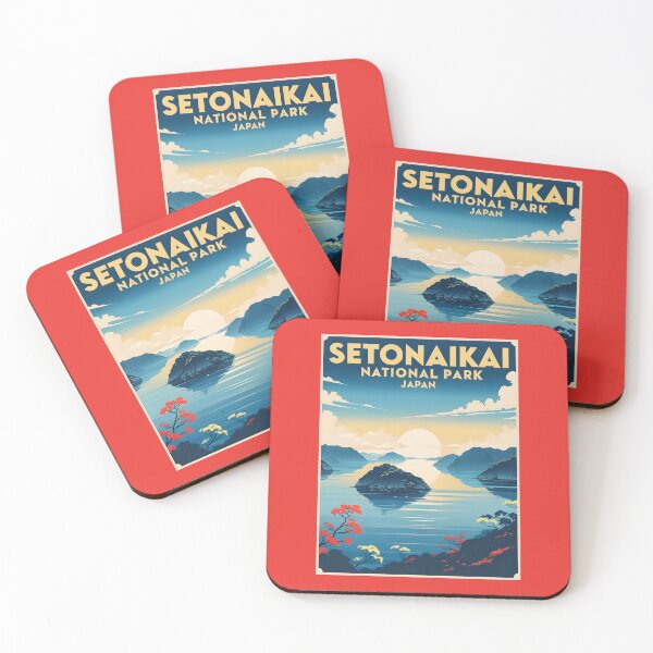 Item preview, Setonaikai National Park designed and sold by GoodOldVintage.