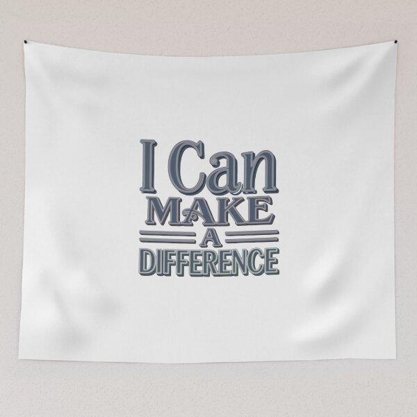 Item preview, I can make a difference designed and sold by CreativeGorillas.