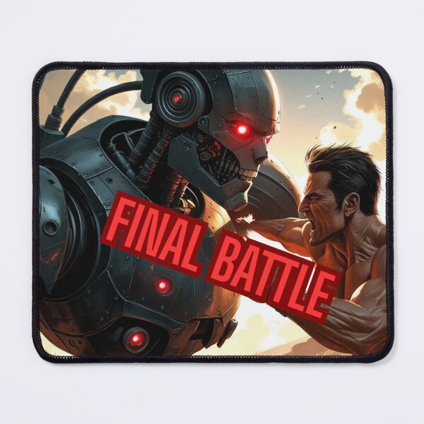 Item preview, Final Battle – Man vs. AI Robot Showdown designed and sold by smitke.