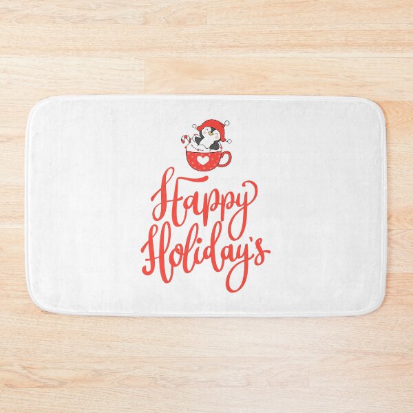 Item preview, Cute Christmas Penguin In a Cup Happy Holiday's designed and sold by ChaosDesigns876.