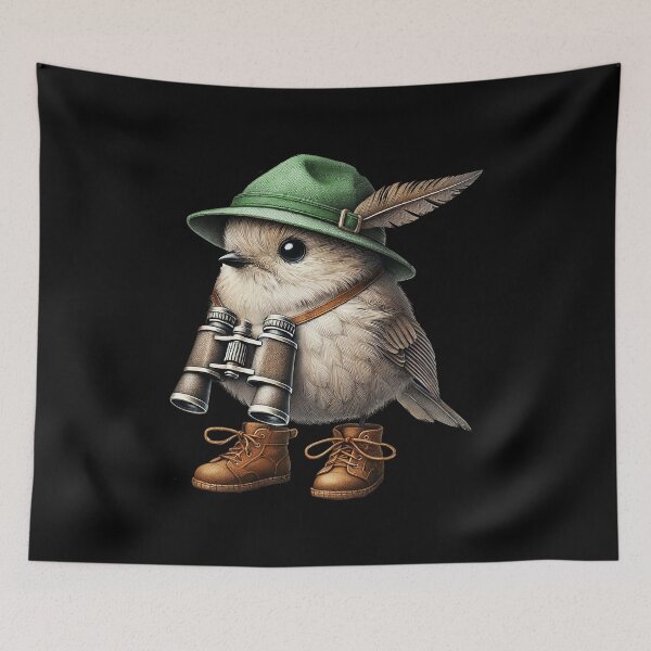 Item preview,  Robin Bird with Green German hat designed and sold by TeeARTHY.