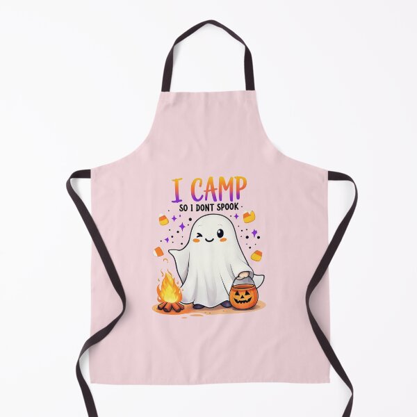 Item preview, Funny Halloween Camping Ghost- Cute Ghost designed and sold by AmabelleAtelier.