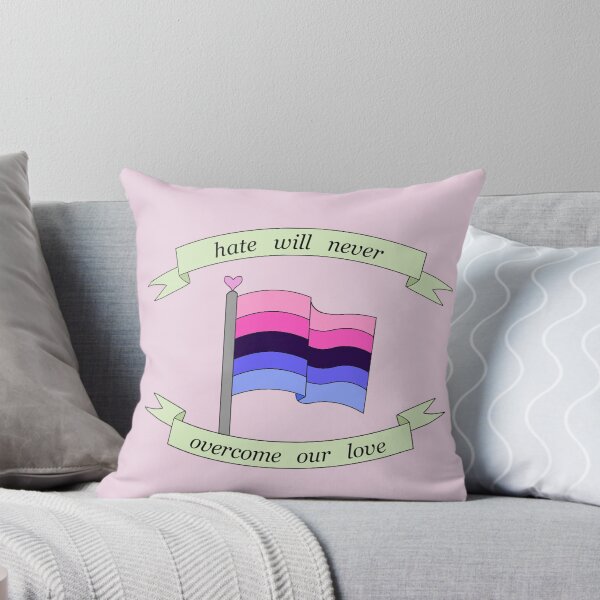 Item preview, "hate will never overcome our love" omnisexual pride flag  designed and sold by frankiesmonster.