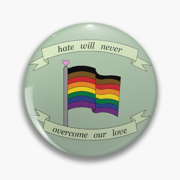 Artikelvorschau, "Hass wird unsere Liebe niemals überwinden" Philadelphia Pride Flag entworfen und verkauft von frankiesmonster.