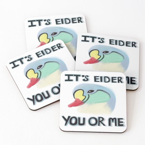 Item preview, It's Eider You Or Me (King Eider) designed and sold by Kohobee.