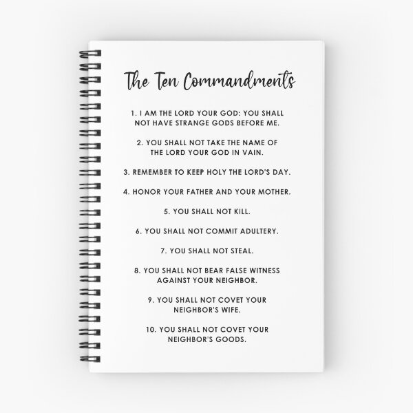 Item preview, The Ten Commandments designed and sold by corbrand.