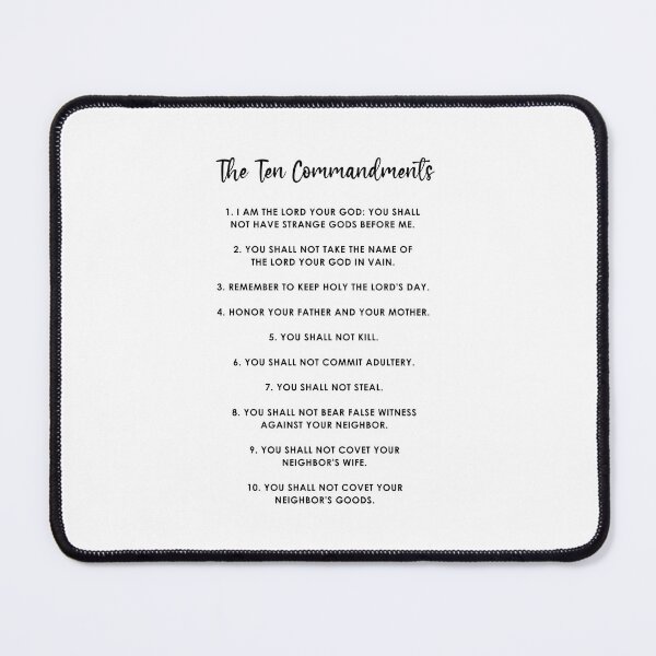 Item preview, The Ten Commandments designed and sold by corbrand.