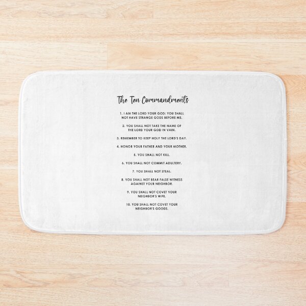 Item preview, The Ten Commandments designed and sold by corbrand.