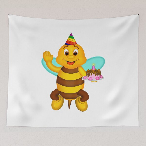 Item preview, HAPBEE Birthday designed and sold by LuxeDigiArt.