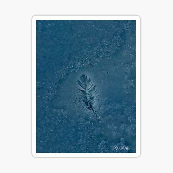 Item preview, Feather and Dark Ice designed and sold by PGKINART.