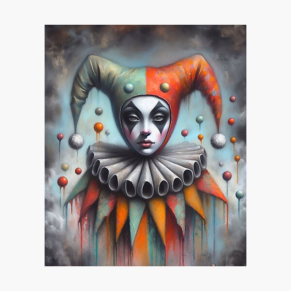 Item preview, The Sad Jester designed and sold by Chamce-Designs.