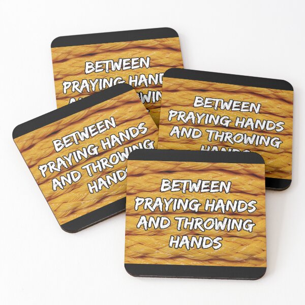 Item preview, Praying Or Throwing Hands designed and sold by Lisamariesumner.