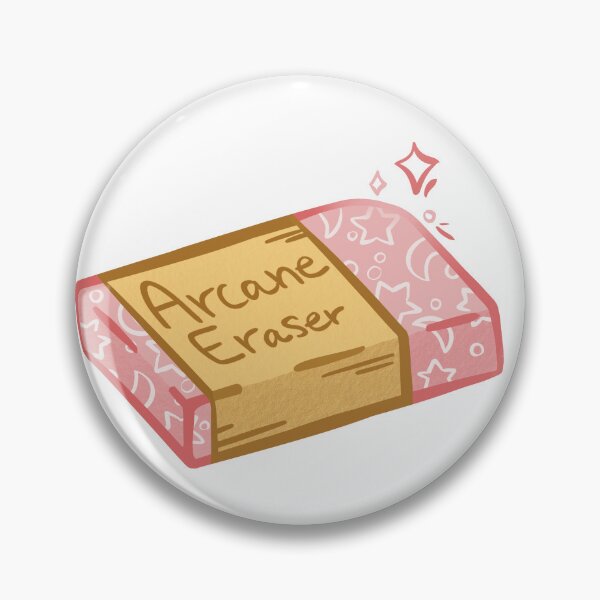Item preview, Arcane Eraser, Magic Dnd Back-to-School-Supplies designed and sold by Druid Soup.