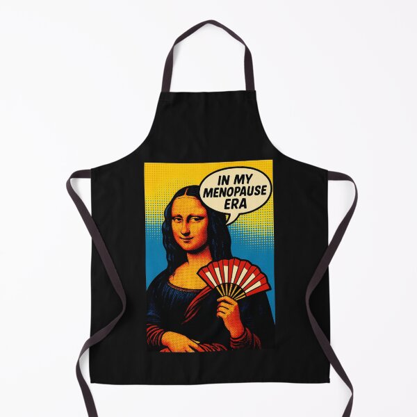 Item preview, In My Menopause Era | Funny Pop Art Mona Lisa designed and sold by Anniko Art Studio.