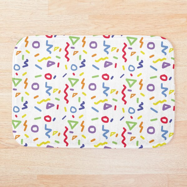 Item preview, retro print - rainbow (white) designed and sold by asphodeldreams.