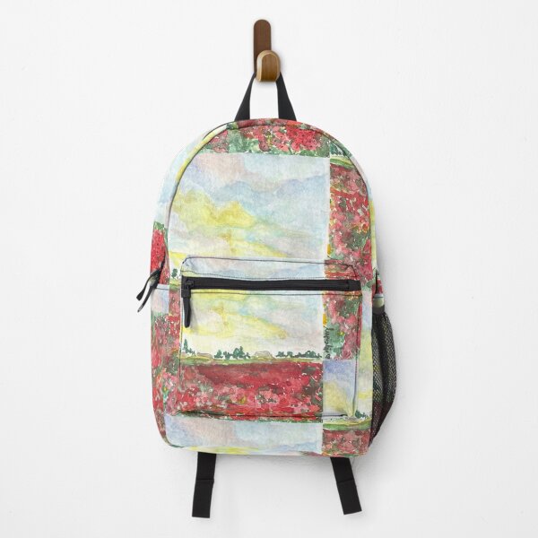 Item preview, Un champ pour toi - Coquelicots en aquarelle designed and sold by lupiabjodot.