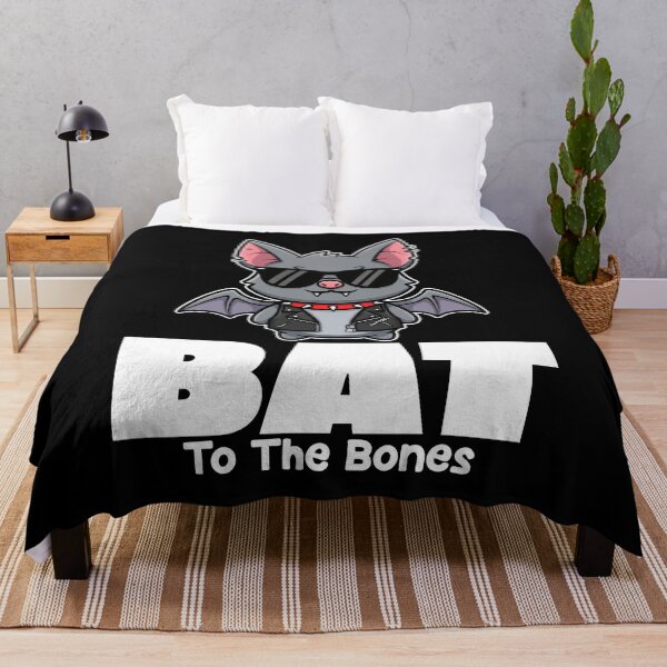 Item preview, BAT TO THE BONES - BAT HALLOWEEN designed and sold by KEF Custom.