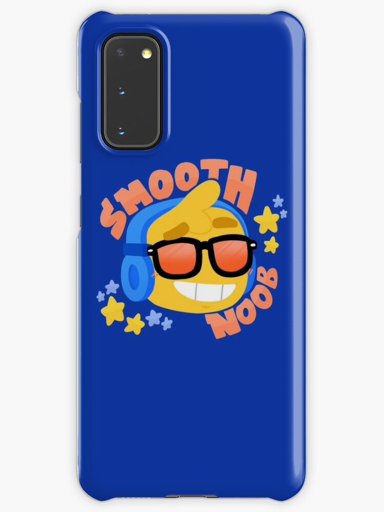Hand Drawn Smooth Noob Roblox Inspired Character With Headphones Case Skin For Samsung Galaxy By Smoothnoob Redbubble - roblox headphones wireless