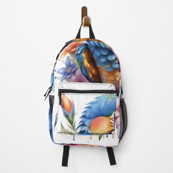 Item preview, parrot watercolor designed and sold by CreativeGorillas.