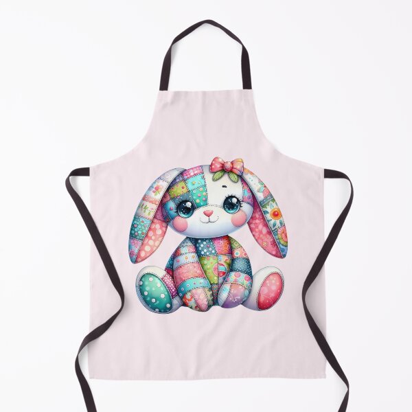 Item preview, Colorful Bunny - Patchwork Animal designed and sold by PawPrintStyles.
