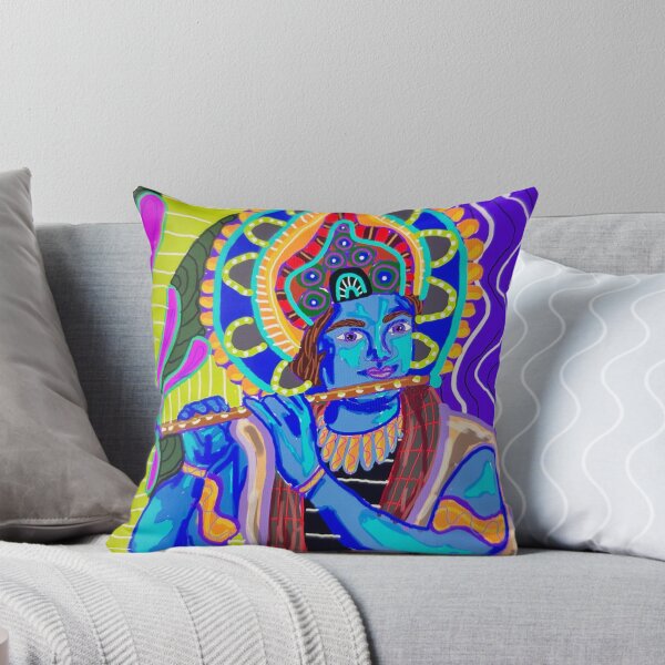 Item preview, Krishna Indian Flute Serenade designed and sold by Colorfulmaiden.