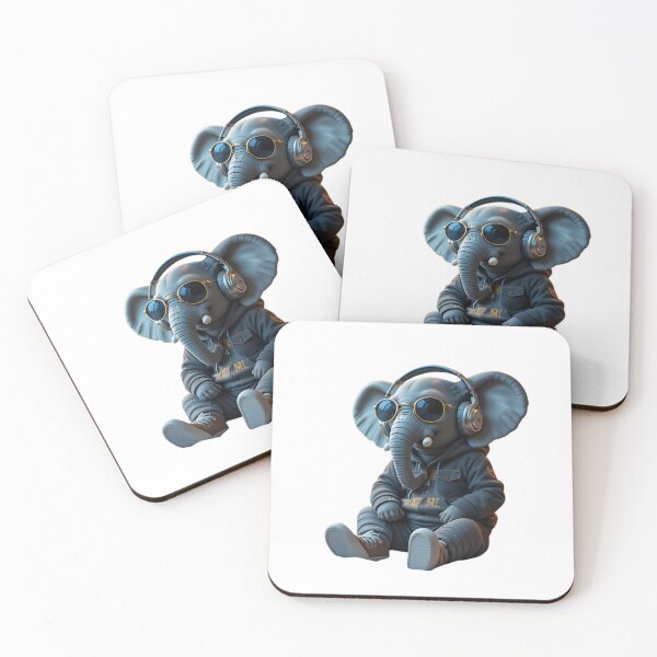 Item preview, Trapper Elephant Vibes designed and sold by crazyartisAI.
