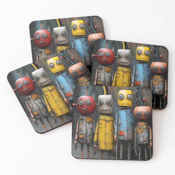 Item preview, The Robot Collective designed and sold by CreativeGorillas.