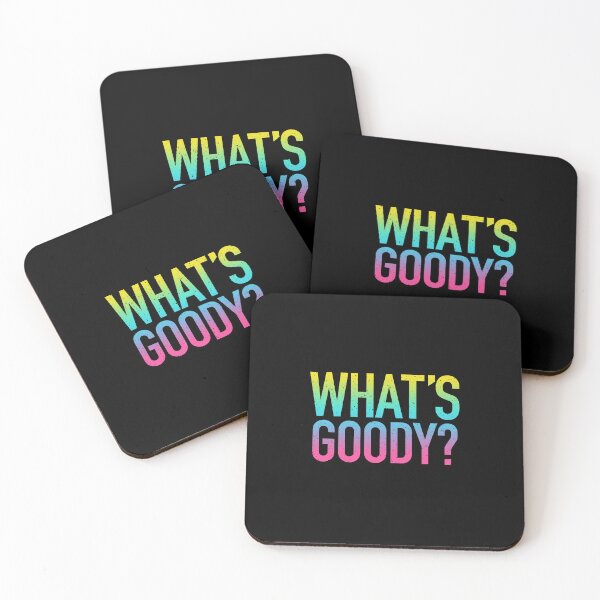 Item preview, What's Goody? in Neon Gradient designed and sold by Memes N Lore .