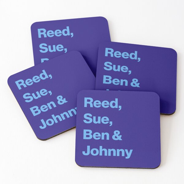 Item preview, A Fantastic Family of 4 in Blue designed and sold by FoxesLikeToast.