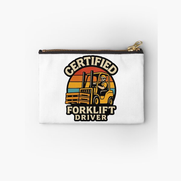 Item preview, Certified Forklift Operator – Professional Warehouse License Design designed and sold by RetroNibylander.