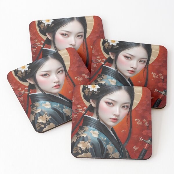 Item preview, Onna-bugeisha designed and sold by CreativeGorillas.