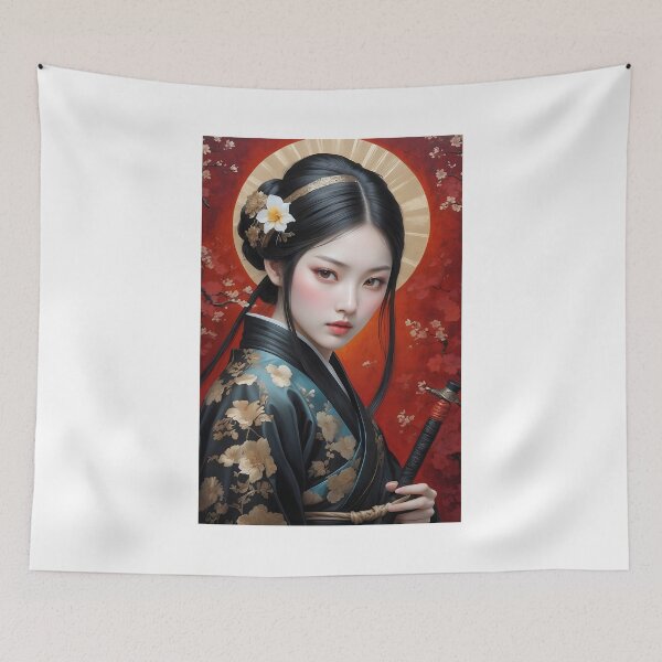 Item preview, Onna-bugeisha designed and sold by CreativeGorillas.