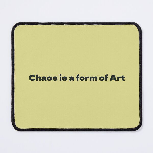 Item preview, Chaos Is a Form of Art – Mystical Quote Design for Free Spirits designed and sold by NatalieVerveArt.