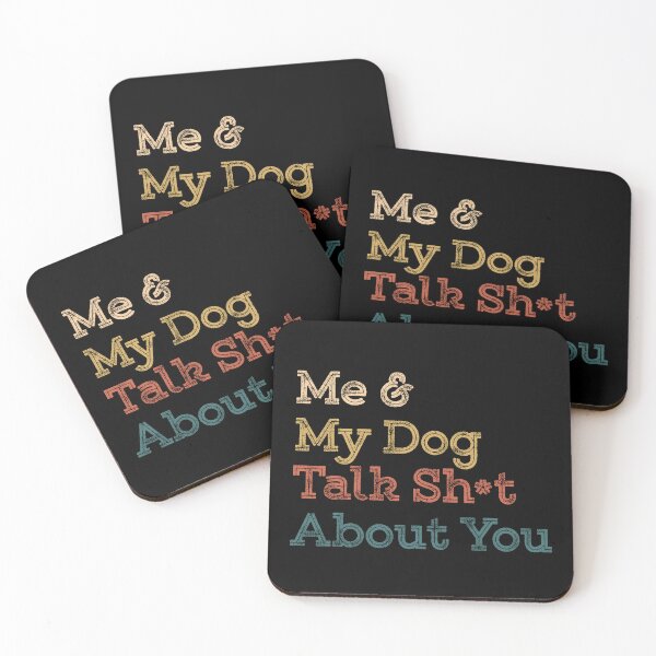 Item preview, Me And My Dog - Funny Sarcastic Dog Pun designed and sold by HimayaStudio.