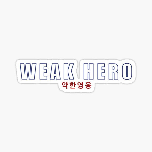 Item preview, Weak Hero Title Print designed and sold by THEBLSHOP.